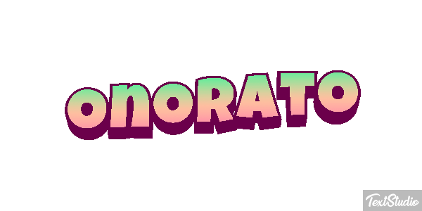 Onorato Efekt tekstowy
