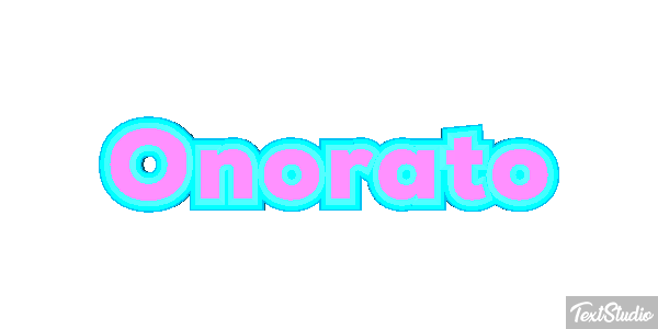Onorato Efekt tekstowy