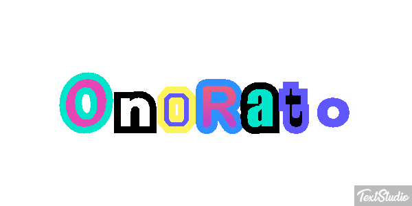 Onorato Efekt tekstowy