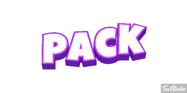 Pack Texteffekt