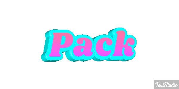 Pack Texteffekt