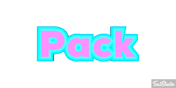 Pack Texteffekt