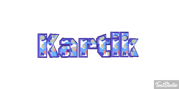 Kartik Text effect