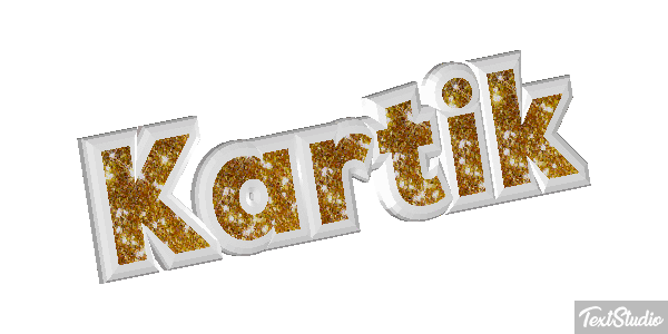 Kartik Text effect