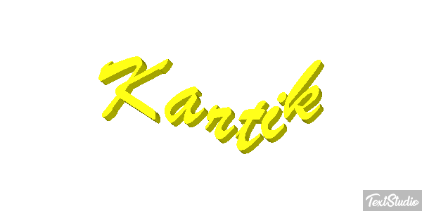 Kartik Text effect