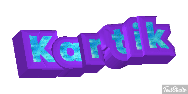 Kartik Text effect