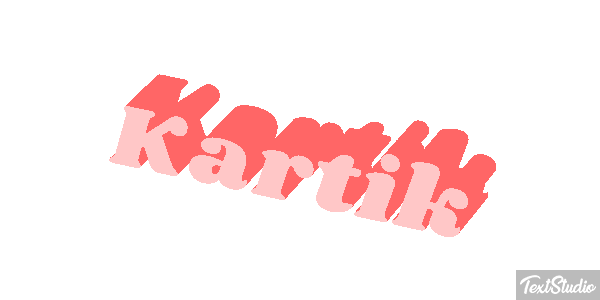 Kartik Text effect