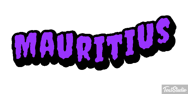 Mauritius Text effect