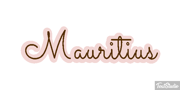 Mauritius Text effect