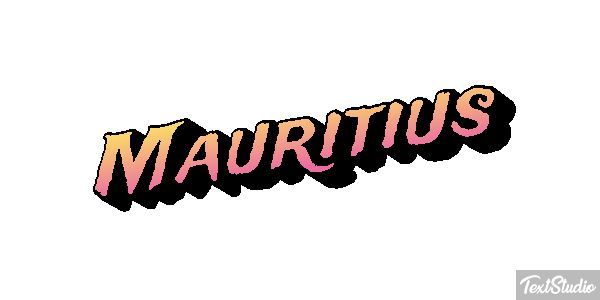 Mauritius Text effect