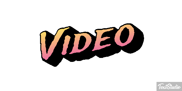Video Efekt tekstowy