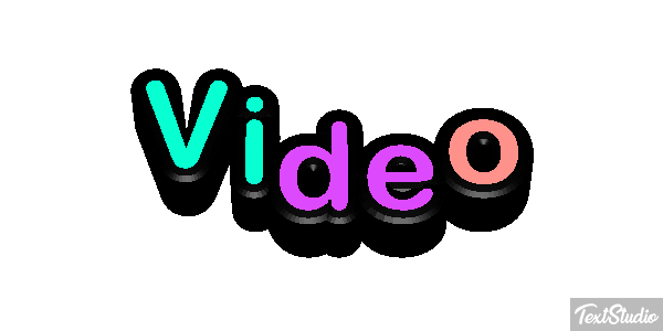 Video Efekt tekstowy