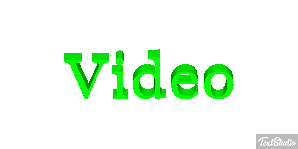 Video Efekt tekstowy