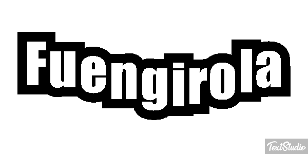 Fuengirola テキスト効果