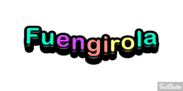 Fuengirola テキスト効果
