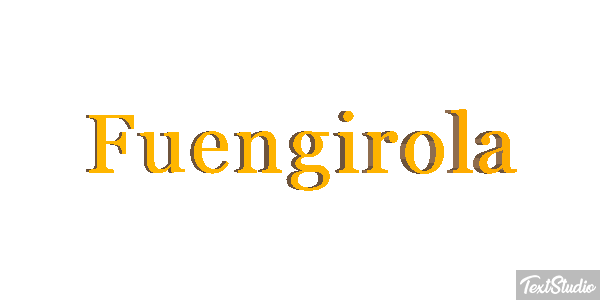 Fuengirola テキスト効果