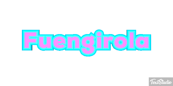 Fuengirola テキスト効果