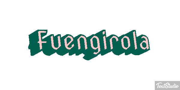 Fuengirola テキスト効果