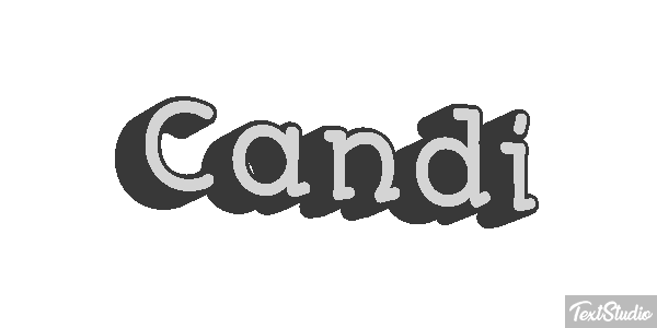 Candi Text effect