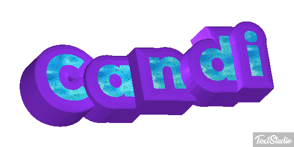 Candi Text effect