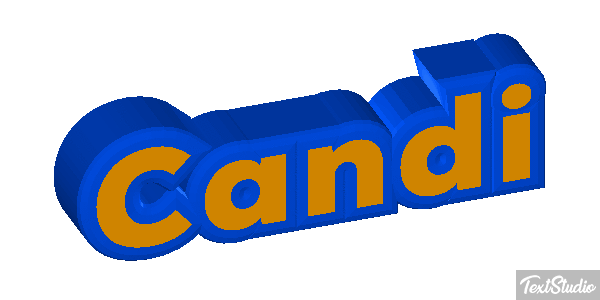 Candi Text effect
