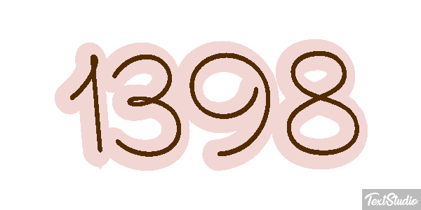1398 Text effect
