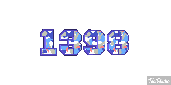 1398 Text effect