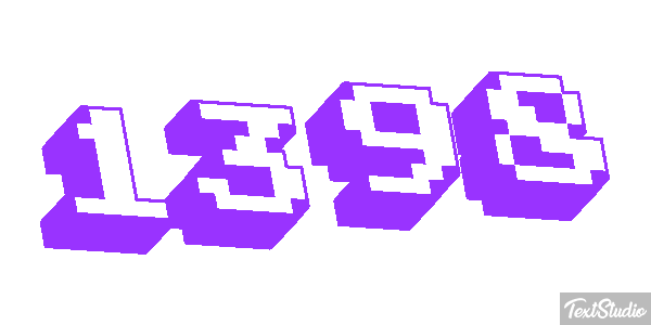 1398 Text effect