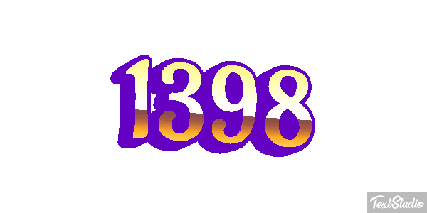 1398 Text effect
