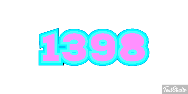 1398 Text effect