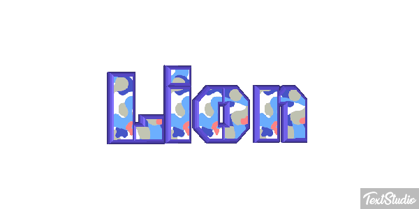 Lion Текстовый эффект