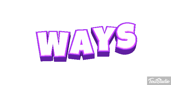 Ways Text effect