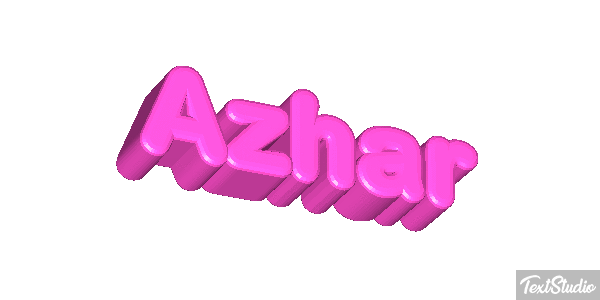 Azhar Text effect