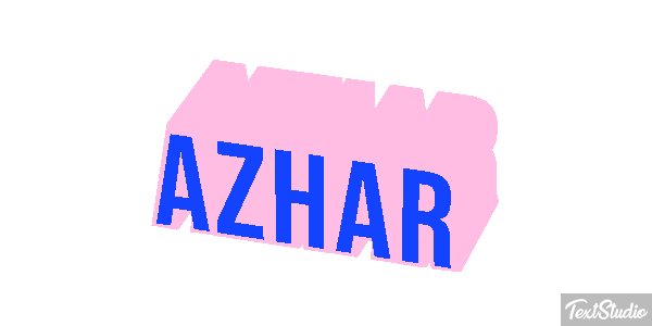 Azhar Text effect
