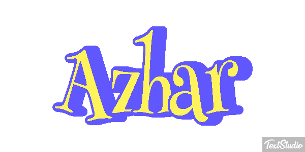 Azhar Text effect