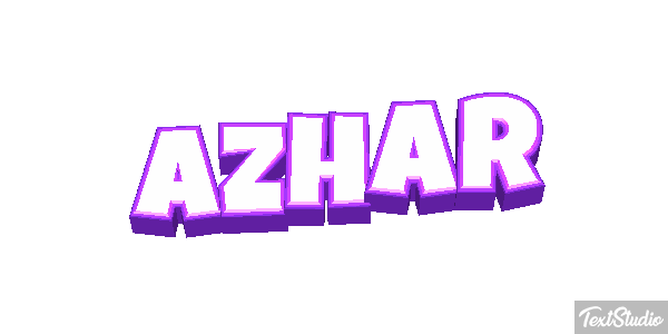 Azhar Text effect