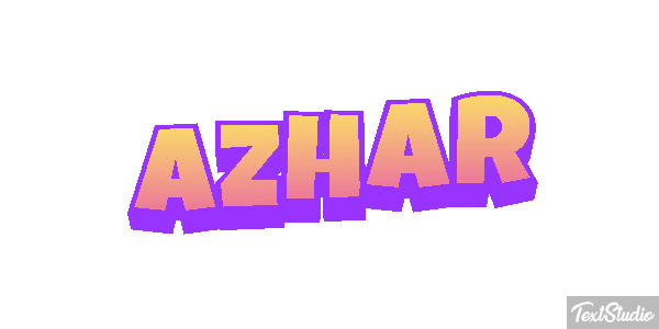 Azhar Text effect