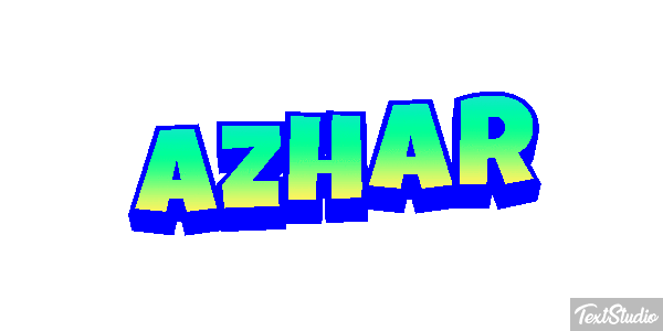 Azhar Text effect