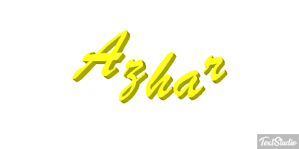 Azhar Text effect