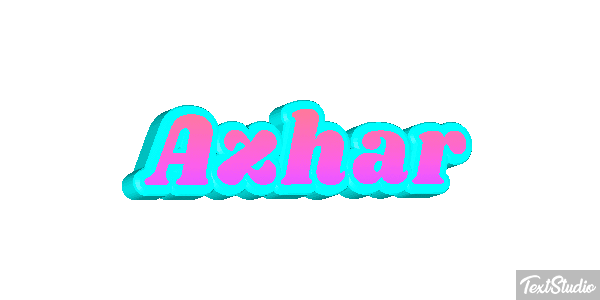 Azhar Text effect