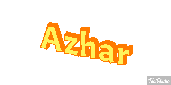 Azhar Text effect