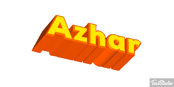 Azhar Text effect