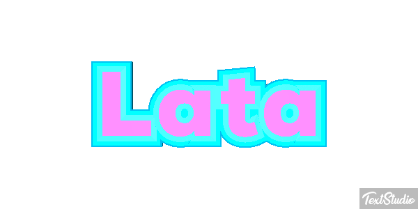 Lata Efeito do texto
