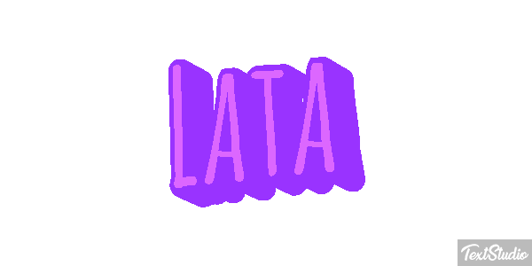 Lata Efeito do texto