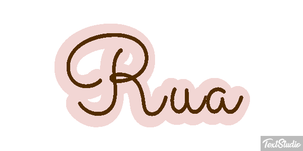 Rua Text effect