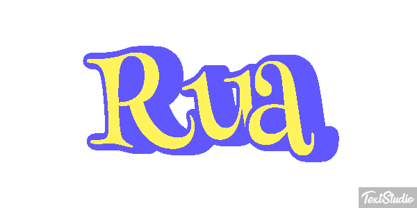 Rua Text effect
