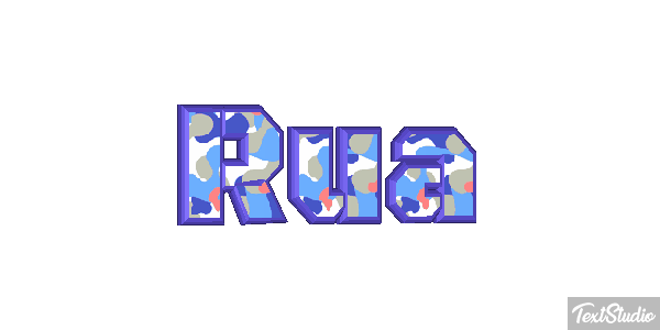 Rua Text effect