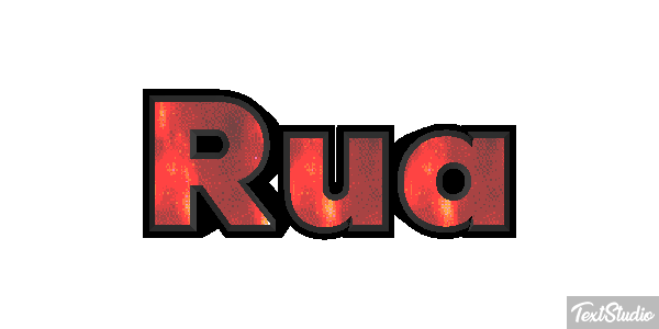 Rua Text effect