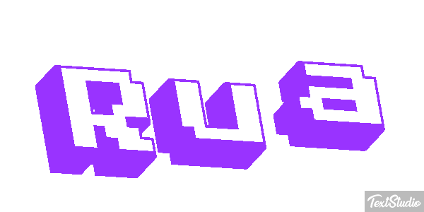 Rua Text effect