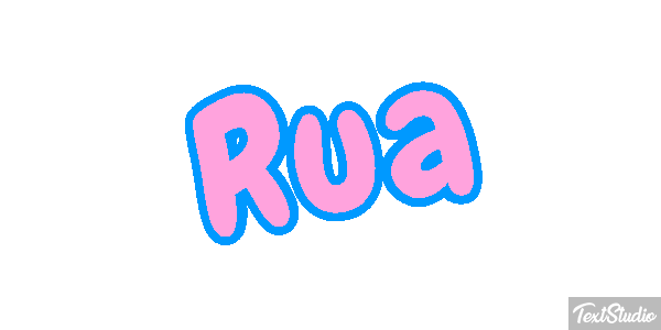 Rua Text effect